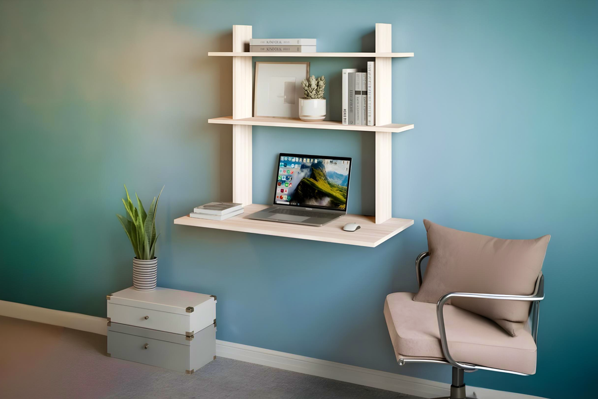 Подвесной стол «Cross СтТ2» — 3975* рублей. Ширина и глубина — 90 на 45 сантиметров. Фото: onlinetrade.ru.