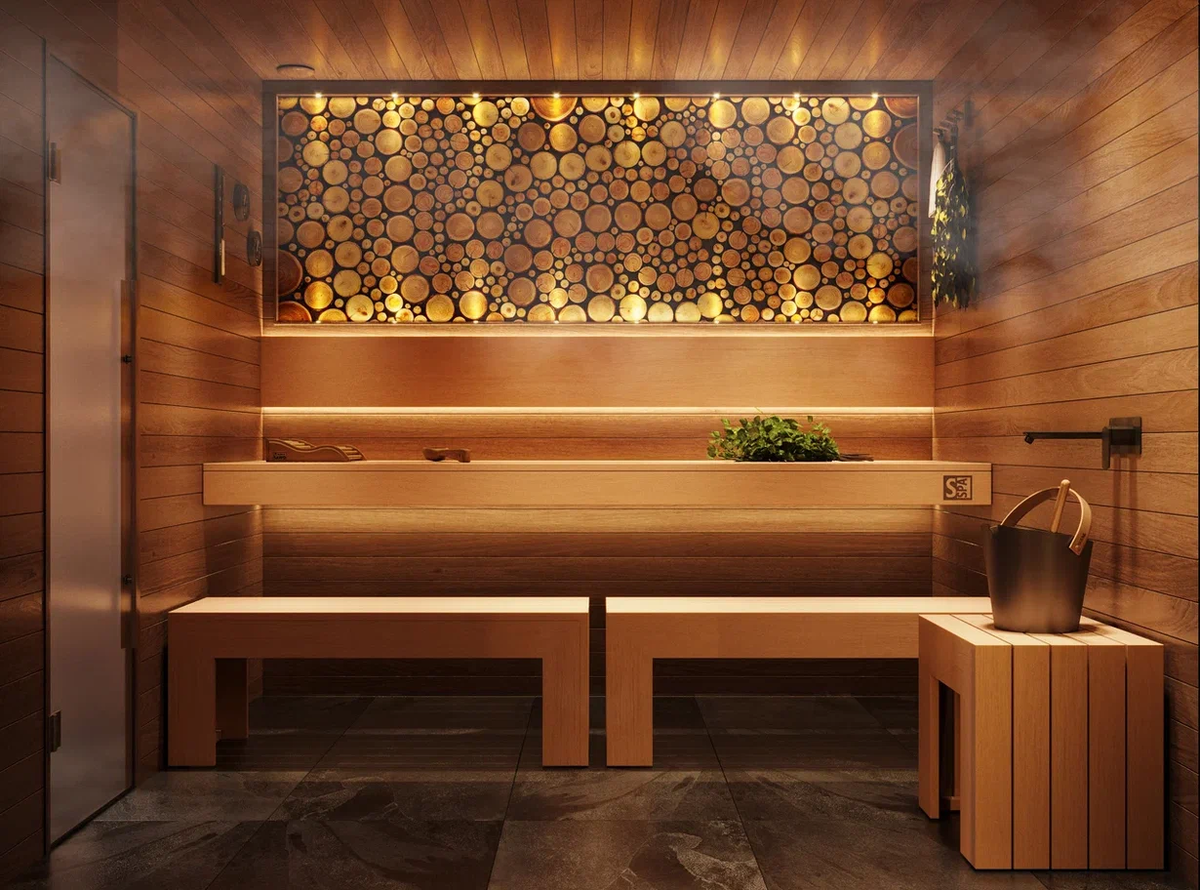 Проект и отделка: Saunaispa