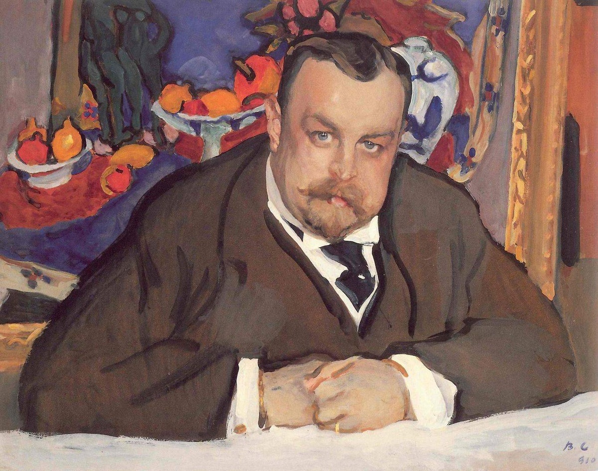 Валентин Серов. «Портрет Ивана Морозова», 1910 год, Государственная Третьяковская галерея.