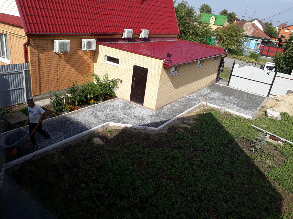 Так выглядит гараж снаружи