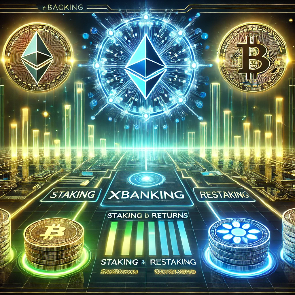 Рестейкинг TON, SOL и ETH на платформе XBANKING