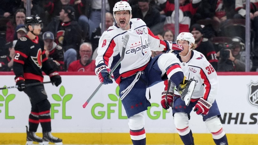     Форвард «Вашингтона» Александр Овечкин AP Chris Tanouye/Freestyle Photo / Contributor