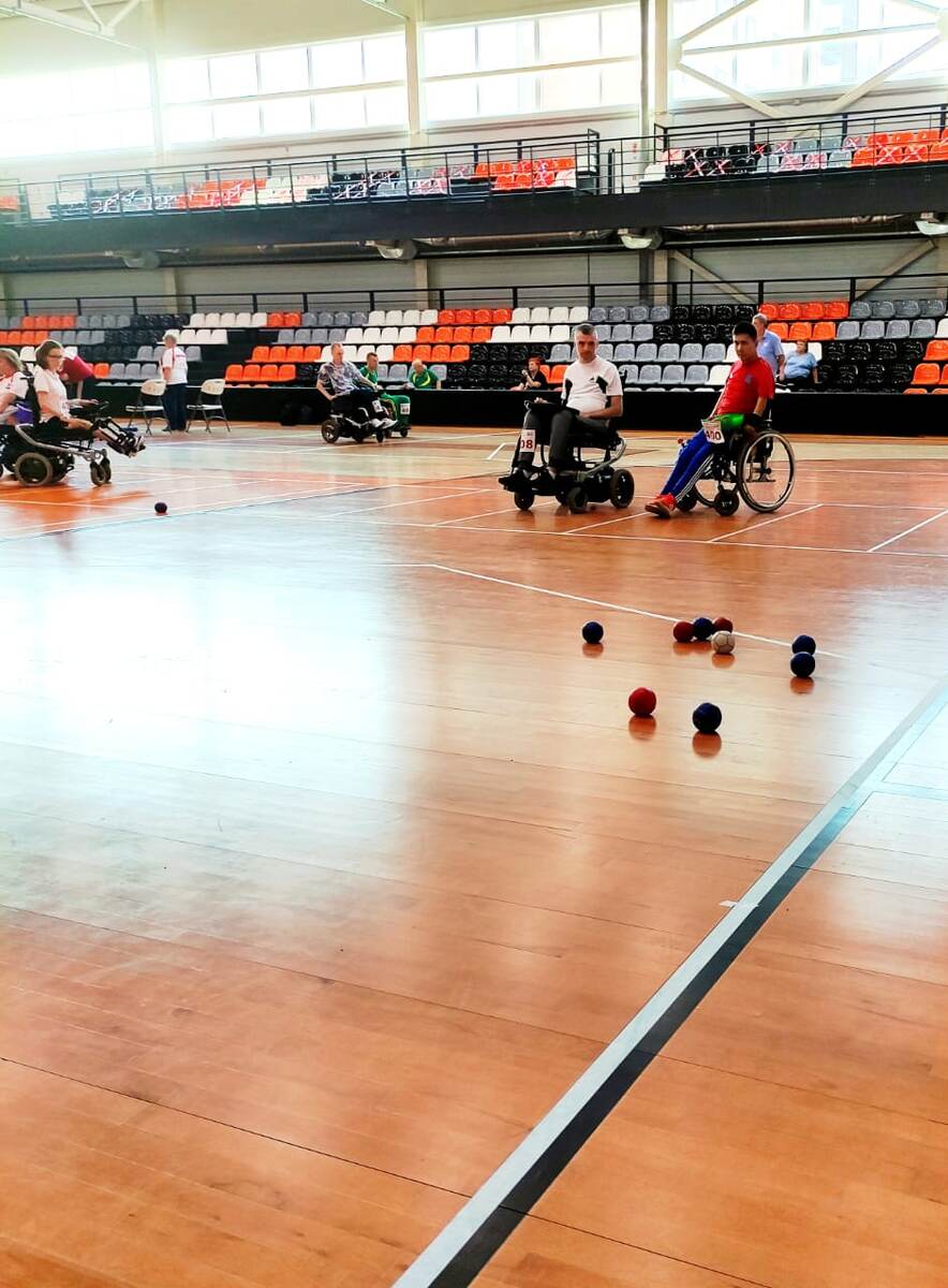 Всероссийские соревнования по игре бочча город Ижевск 2021 год