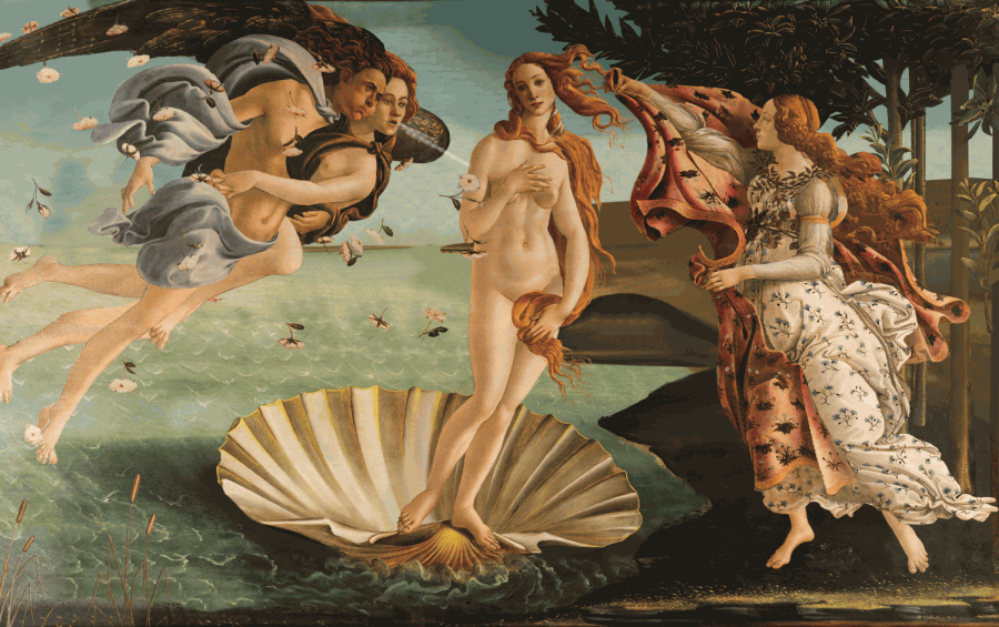 Венера прекрасная в стандартах красоты того времени...