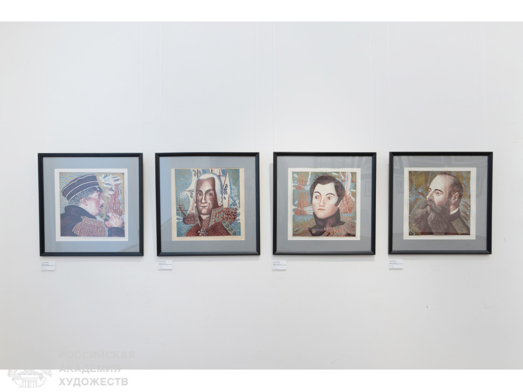 Экспозиция юбилейной выставки графики Николая Воронкова в Российской академии художеств. Фото: Виктор Берёзкин, пресс-служба РАХ.