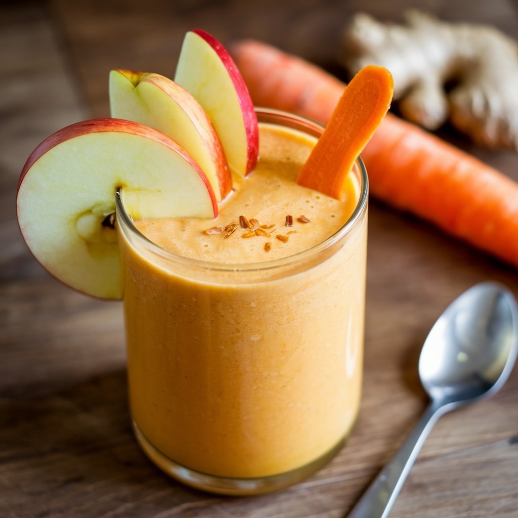 Апельсиново-имбирный энергетик коктейль