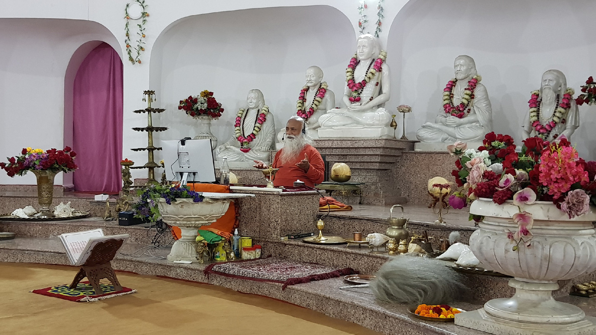 Крия Йога Ашрам, Ришикеш, осень 2021 года