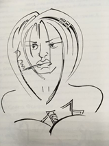 Рисунок Жени из того моего сборника