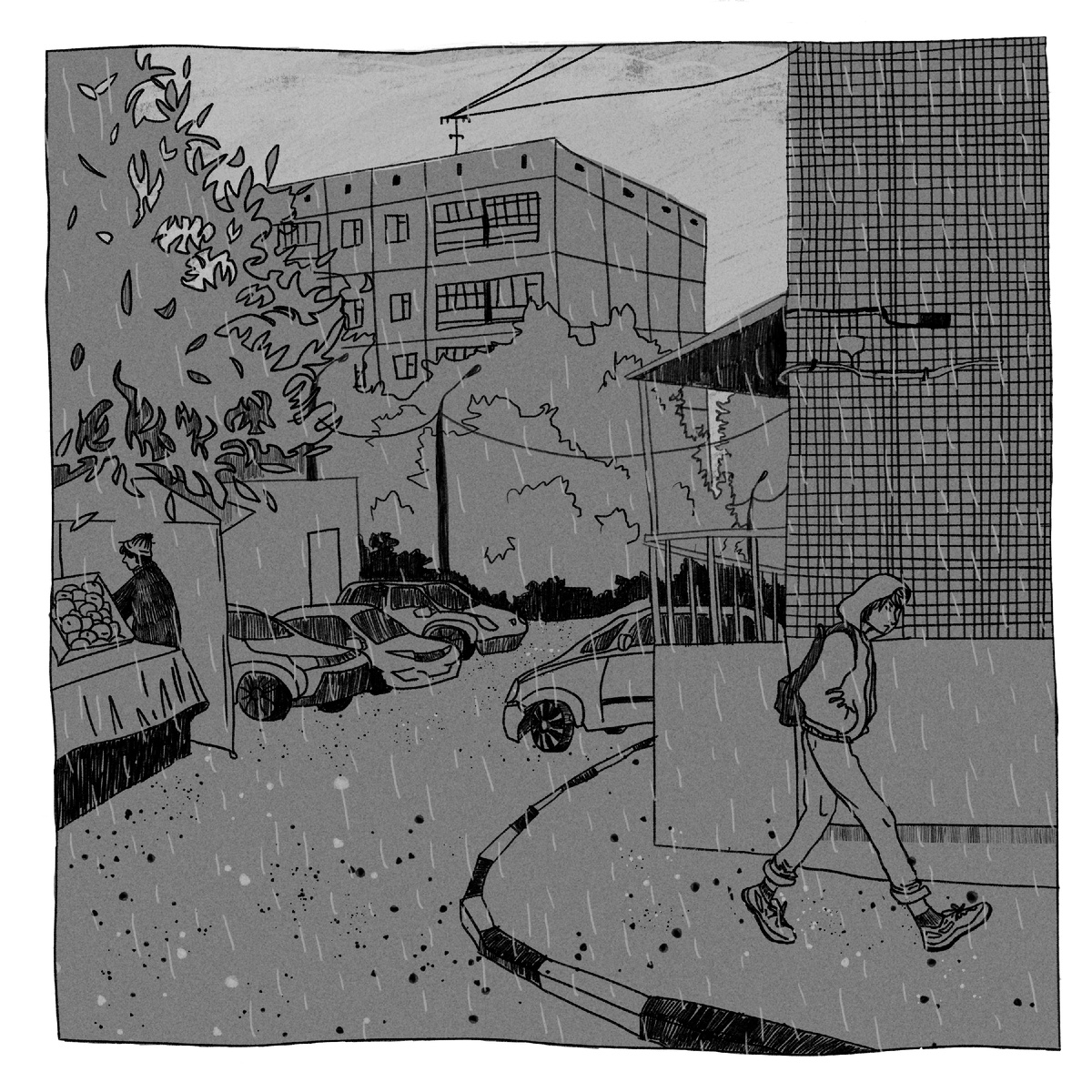 Автор чудесных иллюстраций Екатерина Степанова (klemdesigner), с которой мы вместе готовим графическое издание повести "Один"