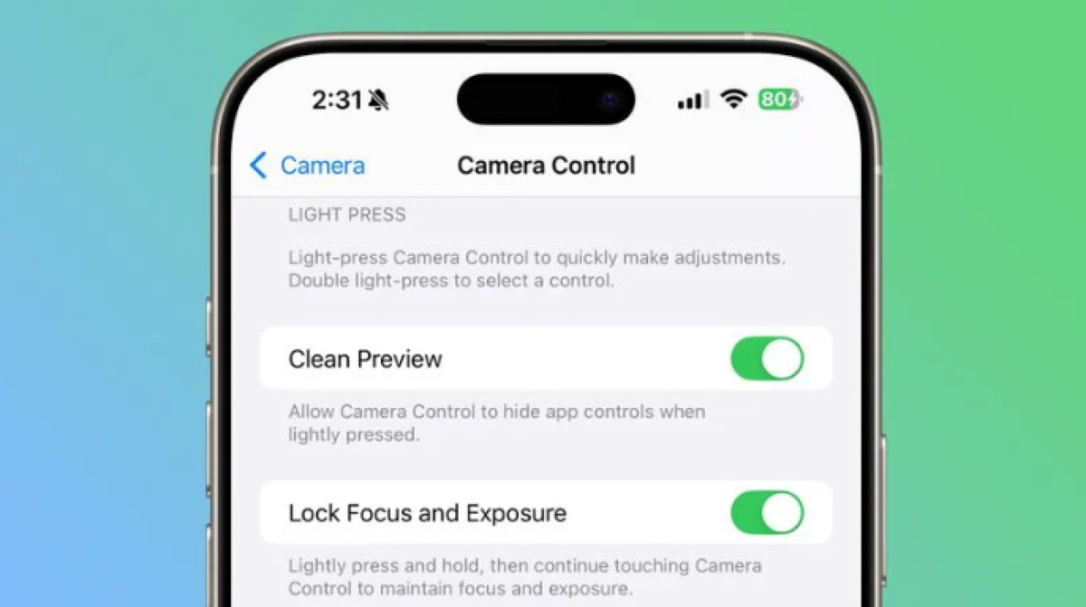 Apple📷Интерфейс настроек камеры стал более понятным для неопытных пользователей