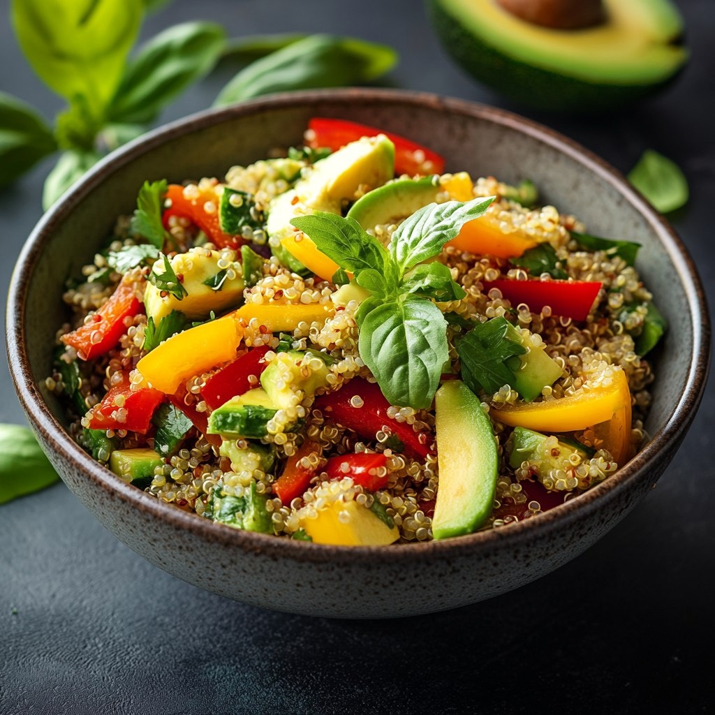 Салат с киноа @HolaBelleza 