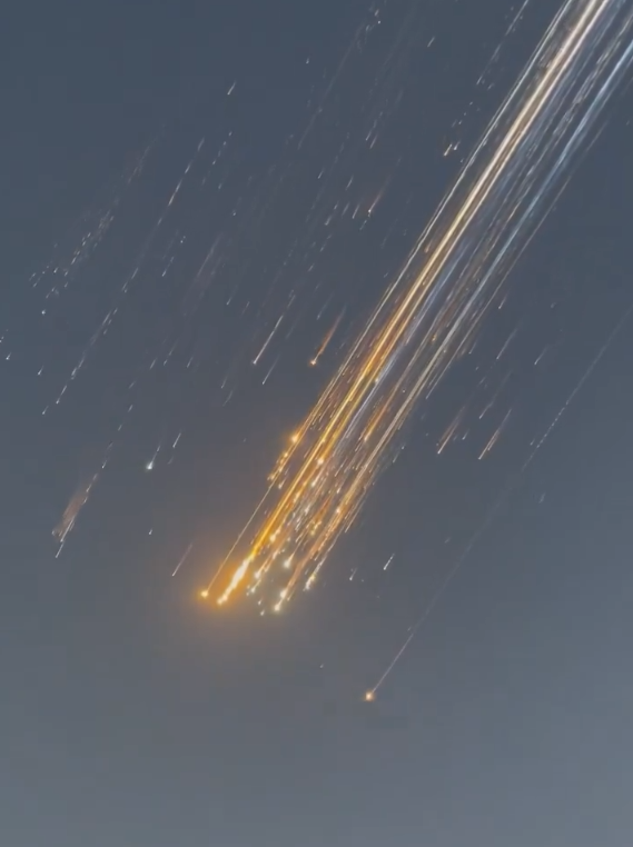    Падение обломков Starship после аварии