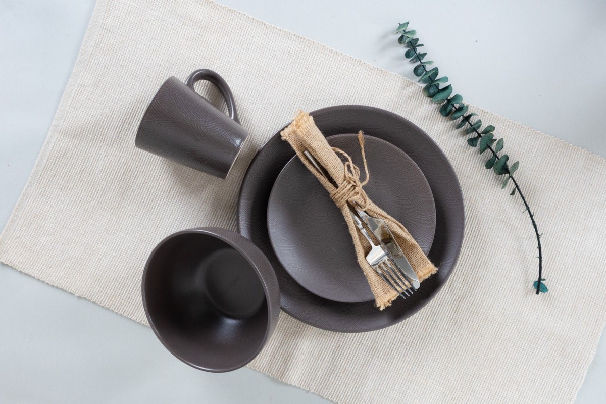 Набор керамической посуды "Мокко", бренд JEWEL