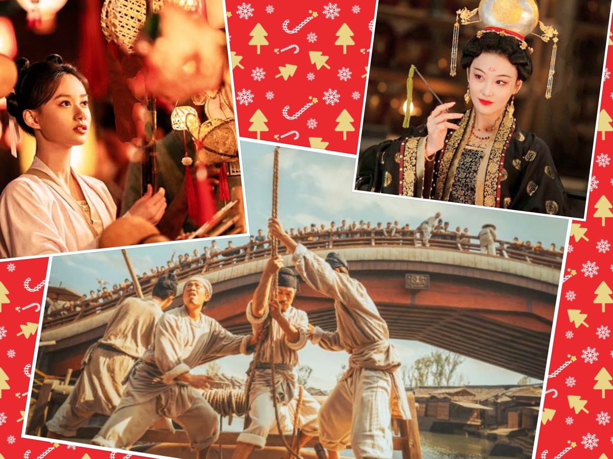 Вдоль по реке во время фестиваля Цинмин