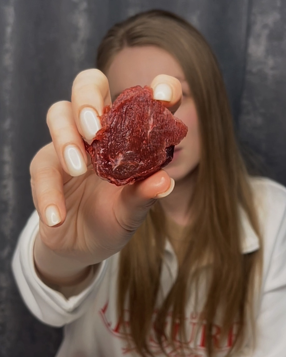 Свежезамороженное мясо северного оленя