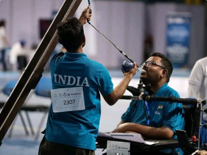 Спортсмены по бочча страна Индия