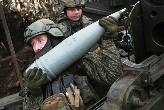    Военнослужащие ВС РФ в зоне СВО