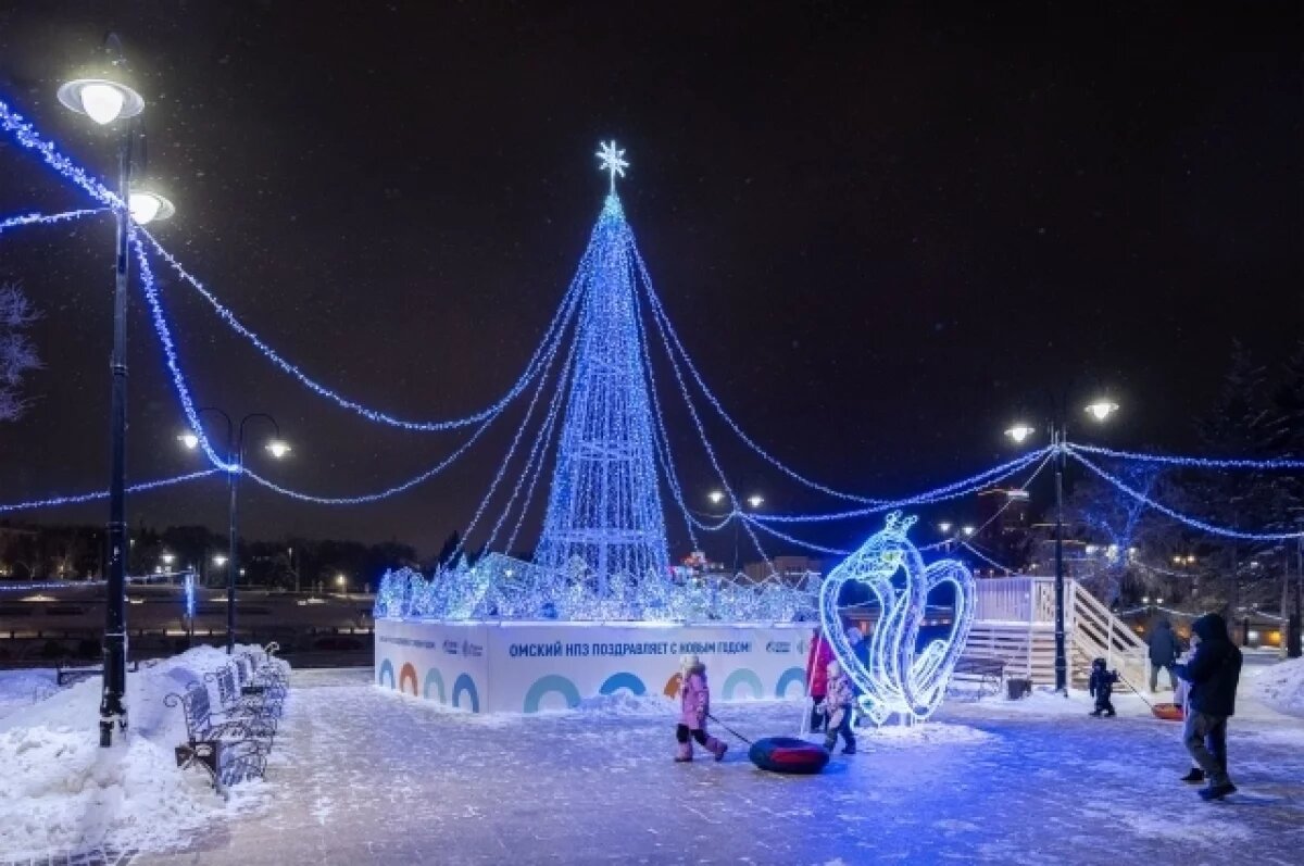    Омский НПЗ - победитель конкурса на лучшее новогоднее оформление