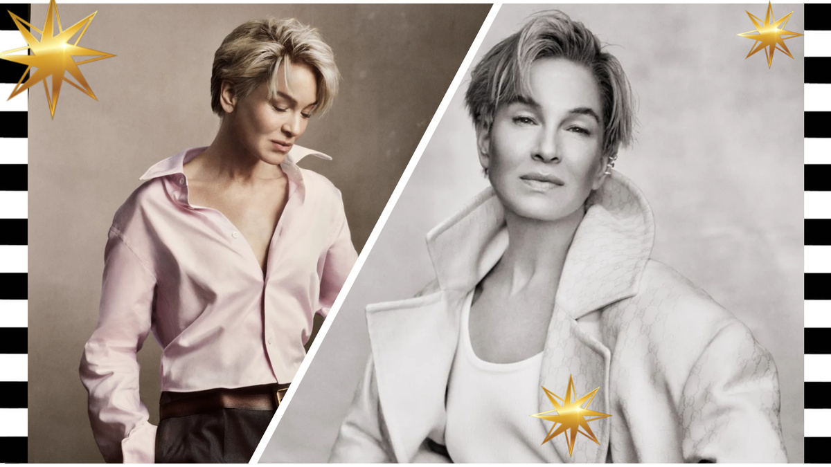 Что случилось с РЕНЕ ЗЕЛЛВЕГЕР появившейся с короткой стрижкой на обложке Vogue