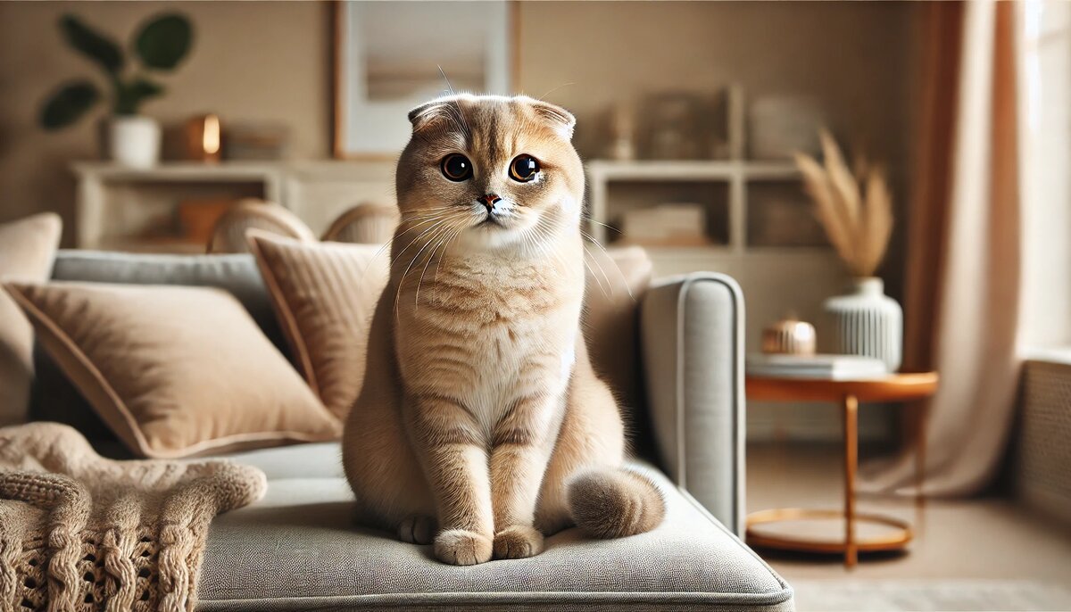 История шотландской вислоухой кошки