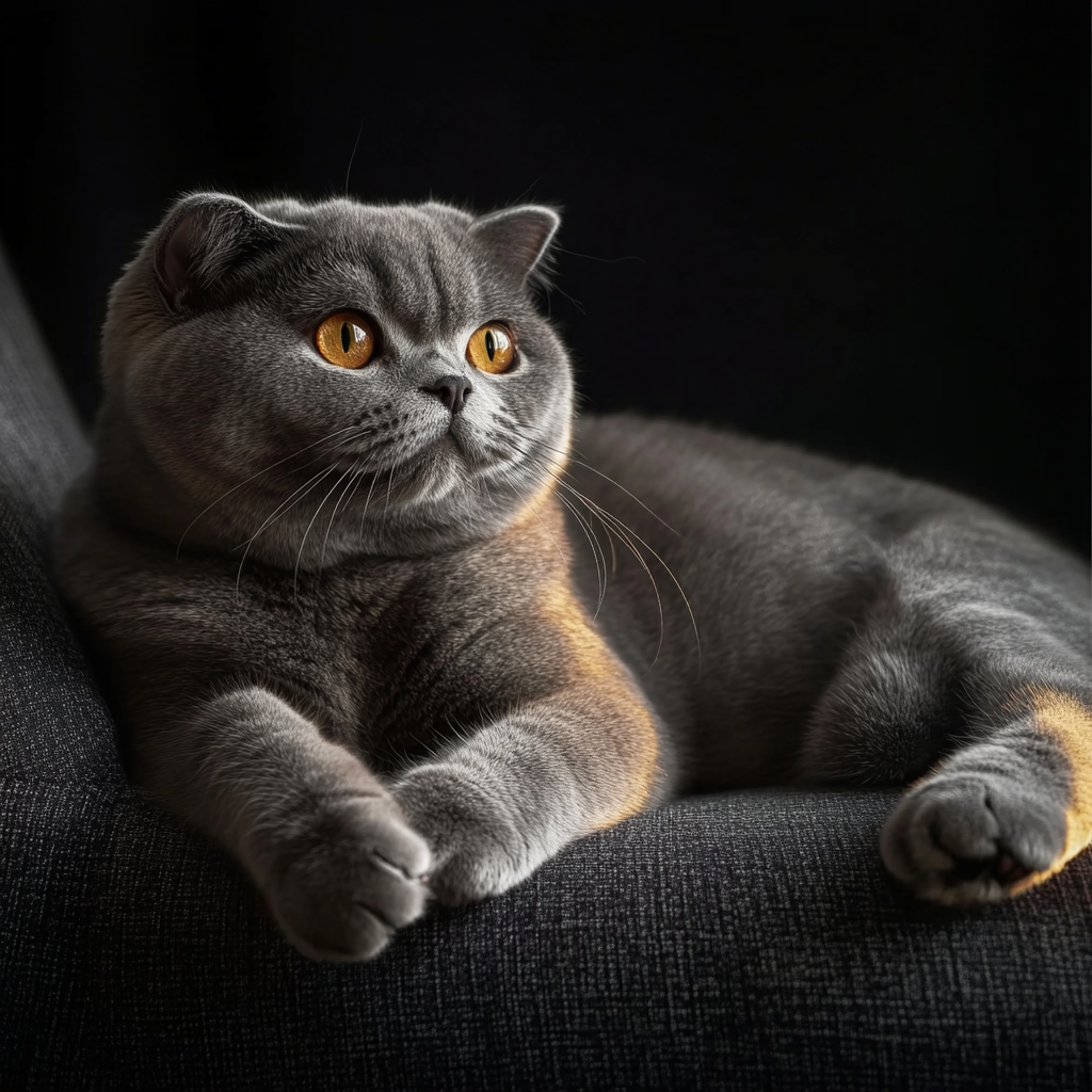 История шотландской вислоухой кошки