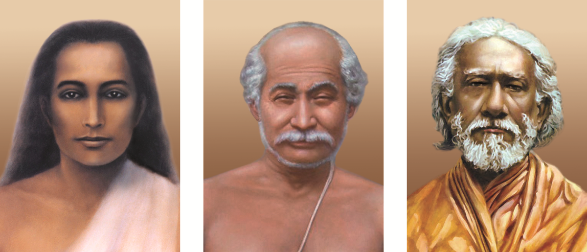 Махаватар Бабаджи, Лахири Махасая, Свами Шри Юктешвар