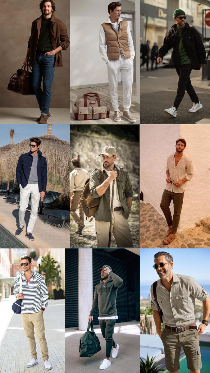 Стиль для архетипа Искатель мужской. 