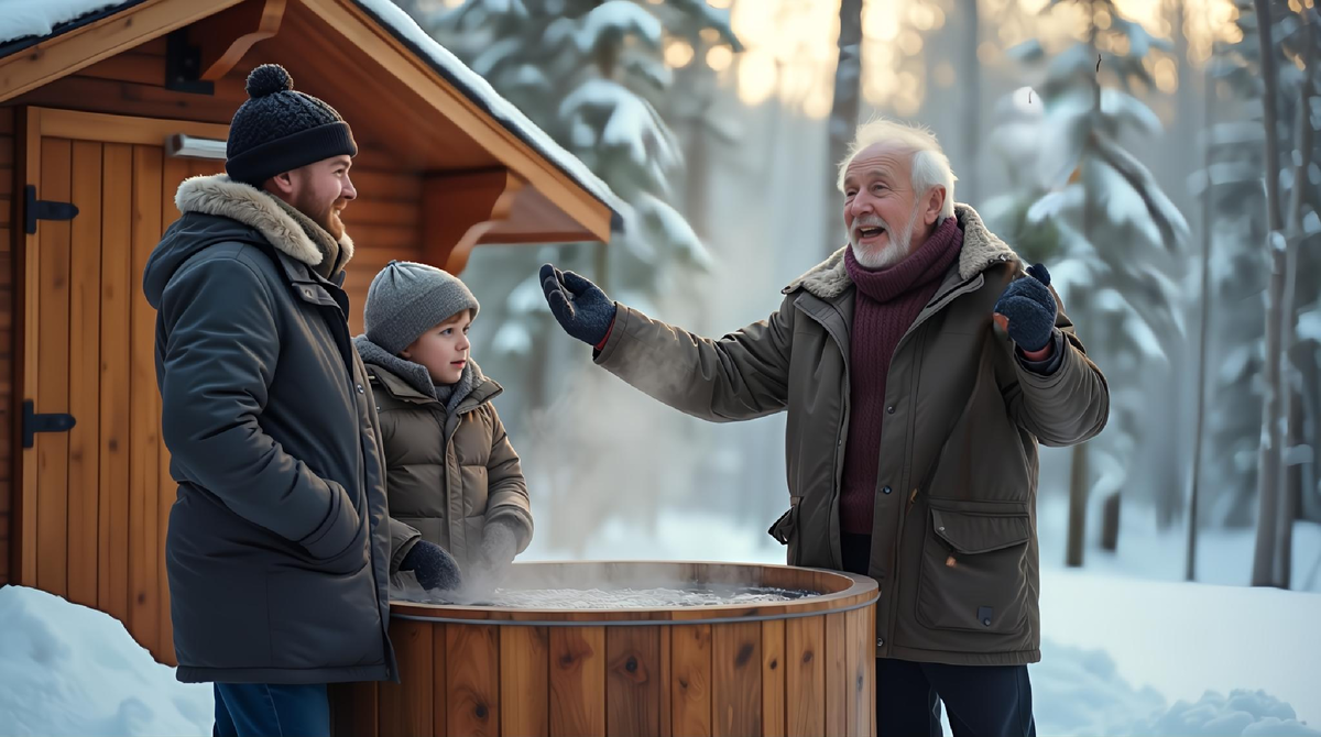 баня, горячий чай (или что-то покрепче) и тишина