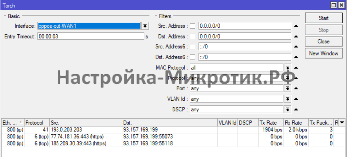 А так же относительно WAN интерфейса