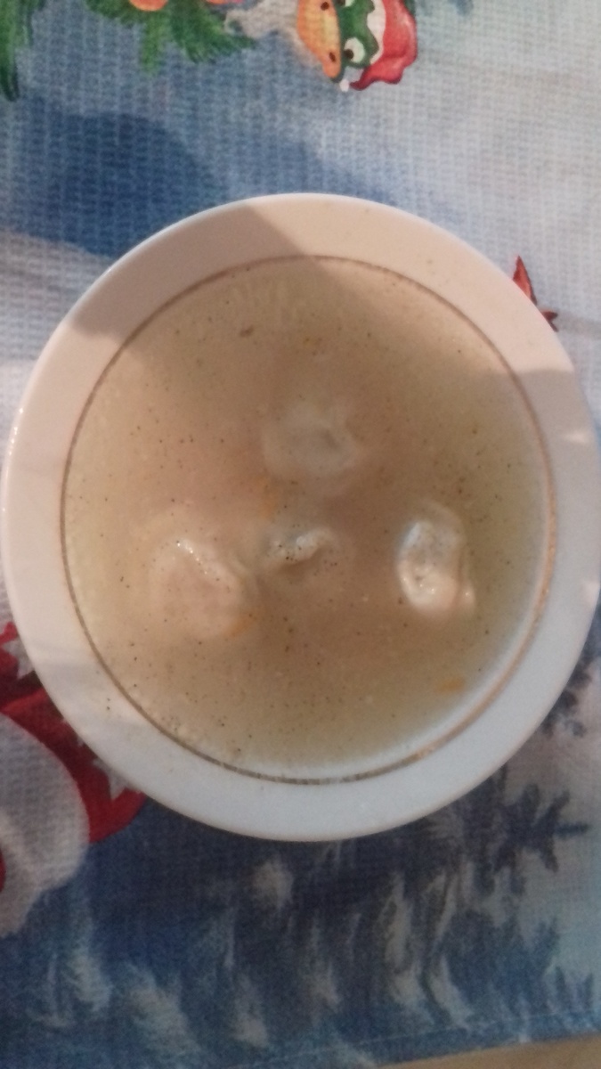 Моя еда утром.