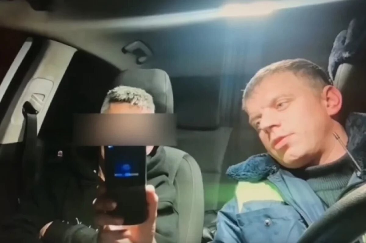    На улицах Заволжского района Твери остановили пьяного водителя на Hyundai