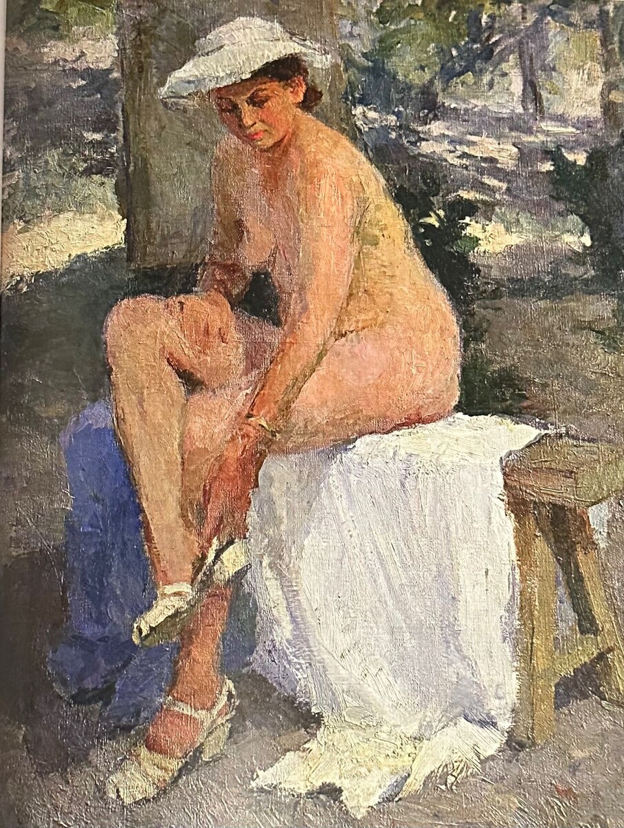 Ирина Попова. «Обнажённая». 1946