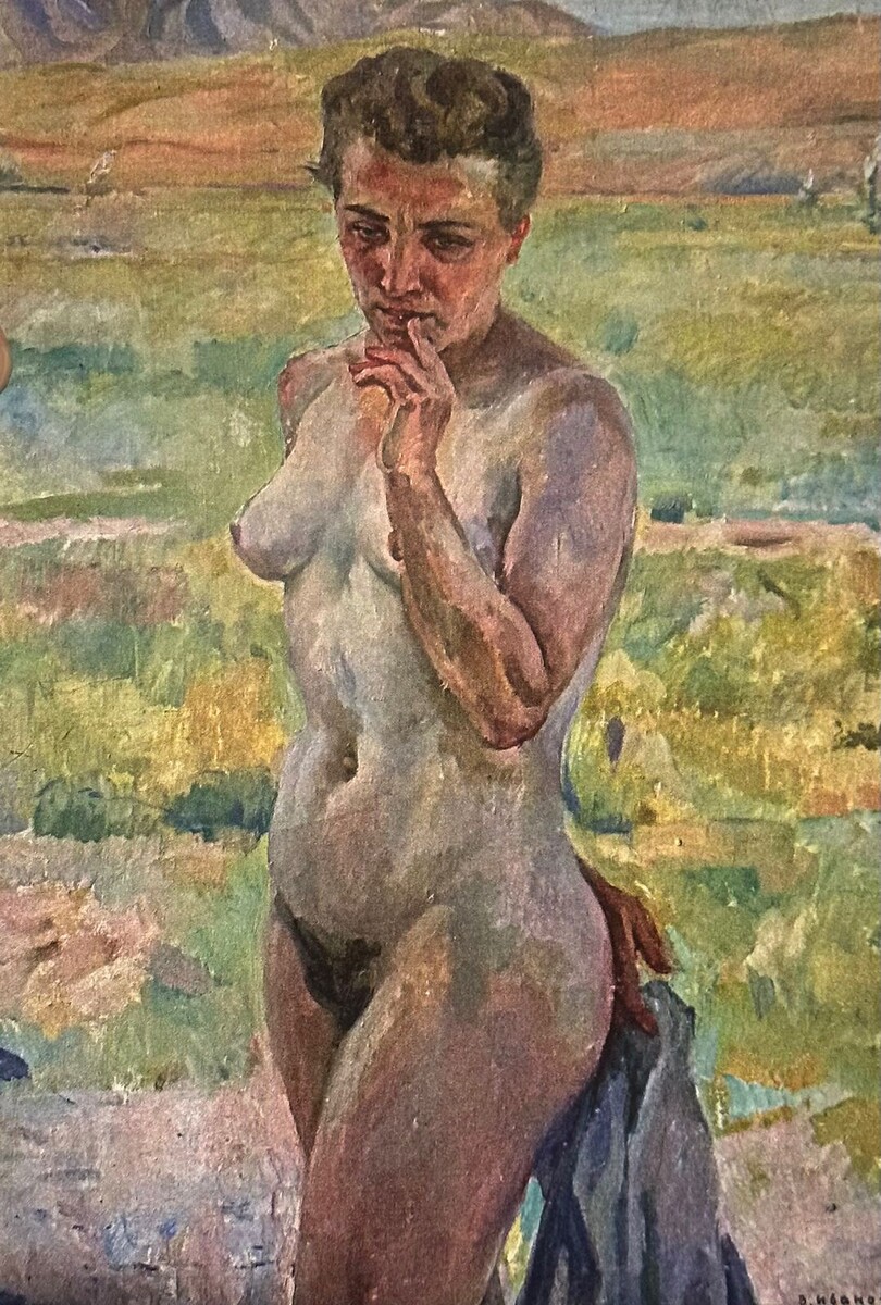 Виктор Иванов. «Обнажённая». 1947