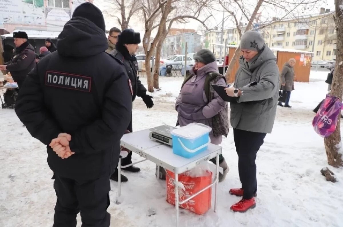    В Самаре в январе за уличную торговлю составили около 60 протоколов