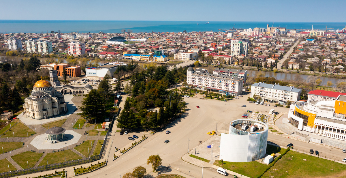 Поти, вид на город