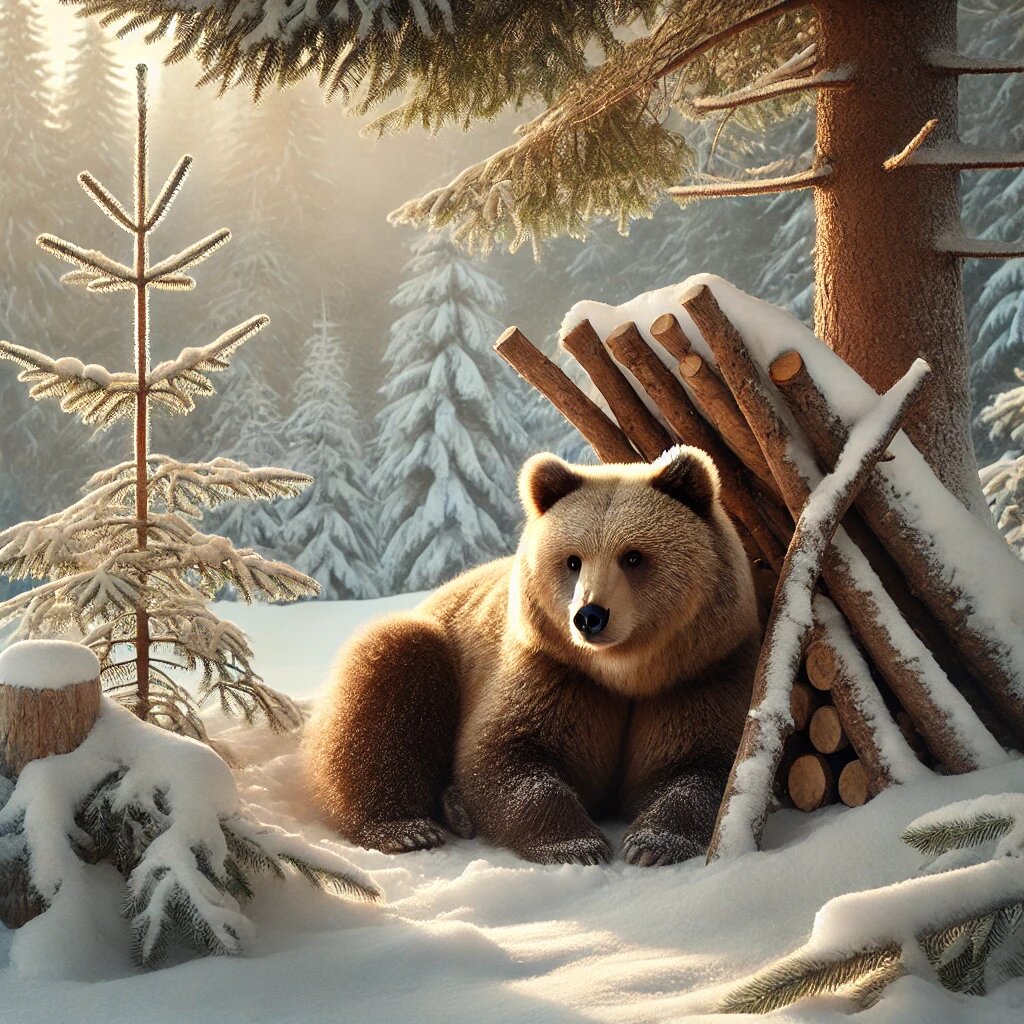 Чем отличается сон медведя от зимней спячки?