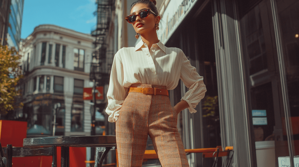    Как стильные брюки с высокой талией помогут вам создать уникальный образ: секреты от стилистов и советы по выбору в магазине на Wildberries Modablog