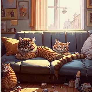 Комфортно расположиться на диване