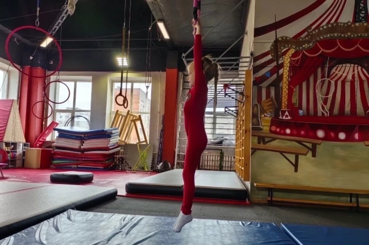    Шестилетняя воздушная гимнастка из Тулы установила новый мировой рекорд