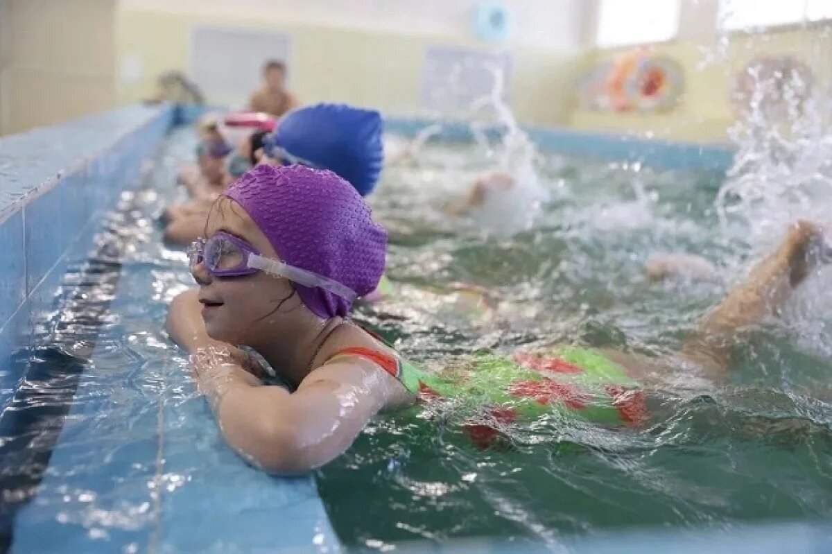    В одном из детсадов Полевского благотворители отремонтировали бассейн