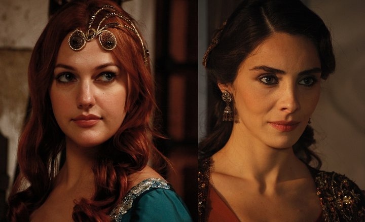 Хюррем и Махидевран. Фото с интернета.