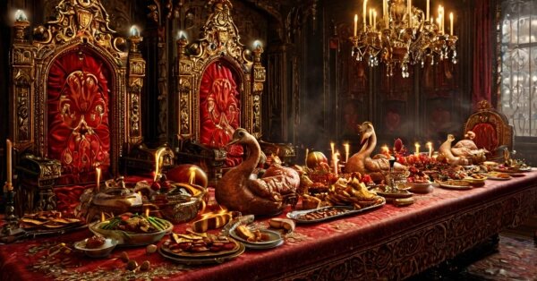 Какими на самом деле были пиры при Иване Грозном: еда или яд. Фото © «Шедеврум»