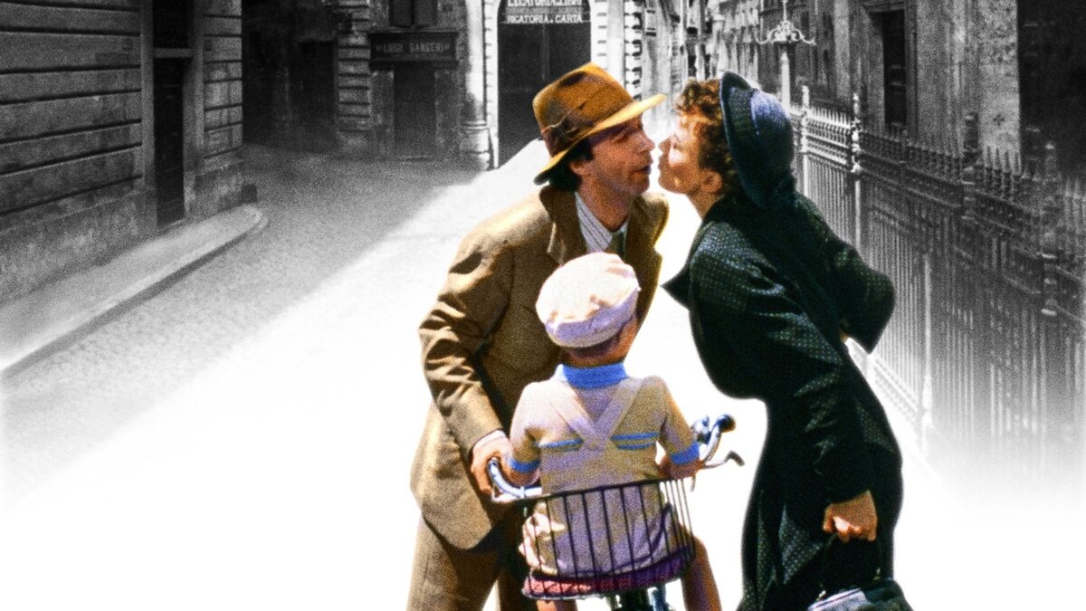 Кадр из художественного фильма "Жизнь прекрасна" (1997)