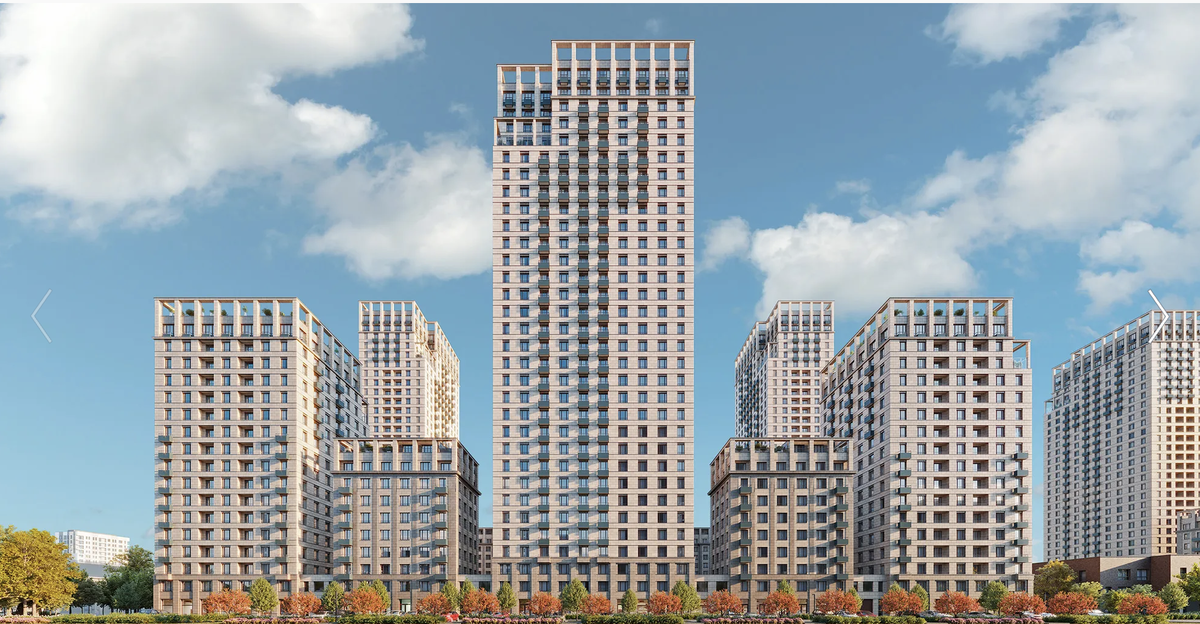 С сайта застройщика