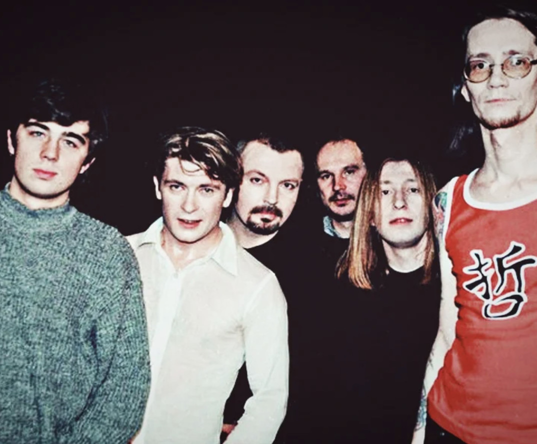 На фото: Сергей Бодров, группа Би-2* и Алексей Балабанов 