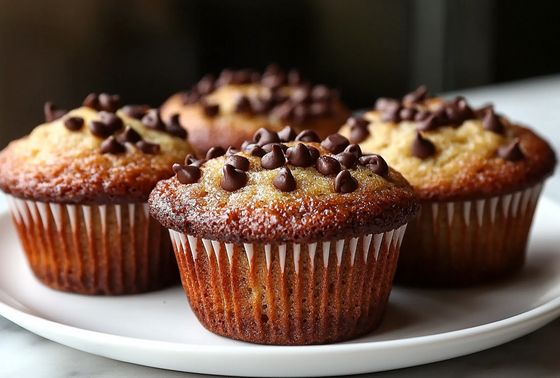    Маффины с шоколадом и бананом: пошаговый рецепт нежного лакомства
