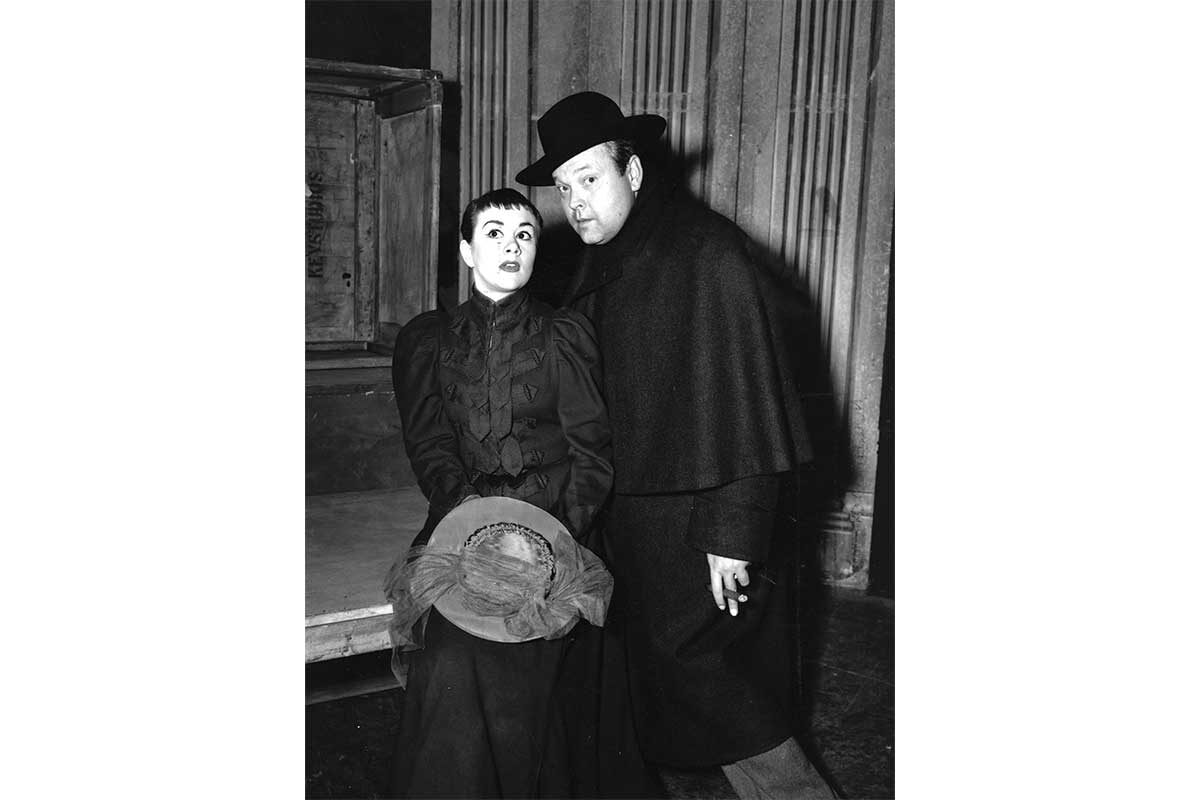 Reg Davis / Getty Images📷Джоан Плаурайт и Орсон Уэллс. 1955 год