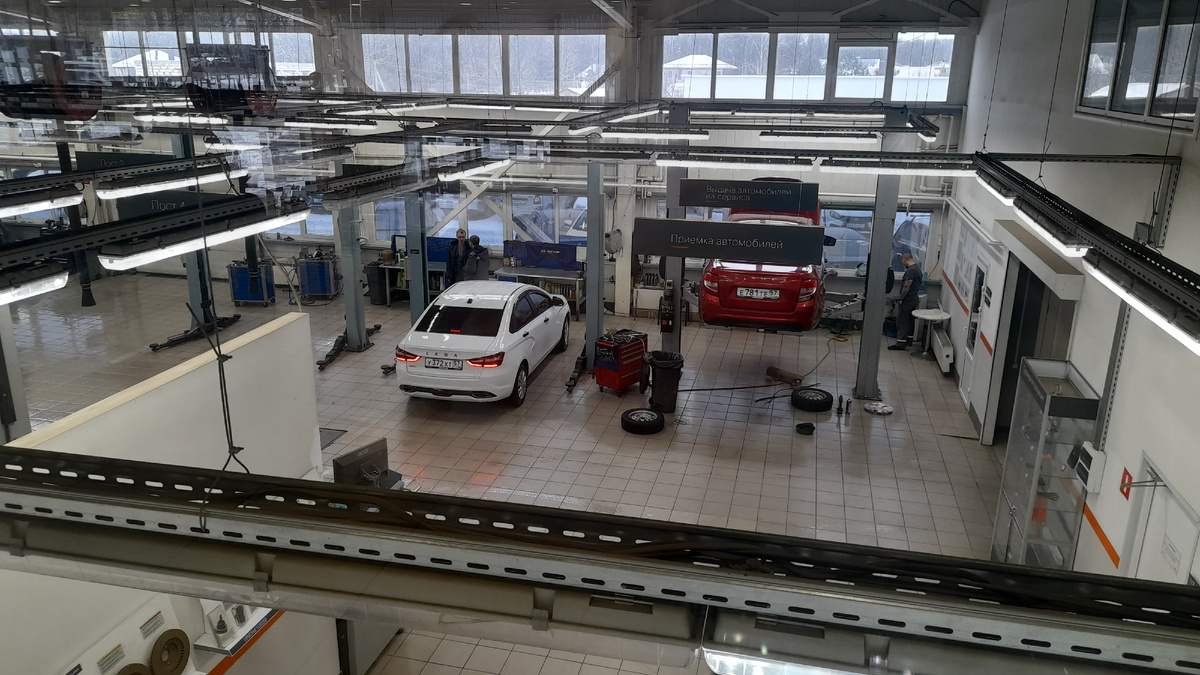 На диагностике у дилера  16 января 2025 — Lada Vesta NG 