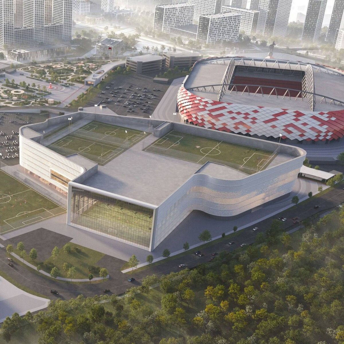 Тот самый дворец в Тушино. 