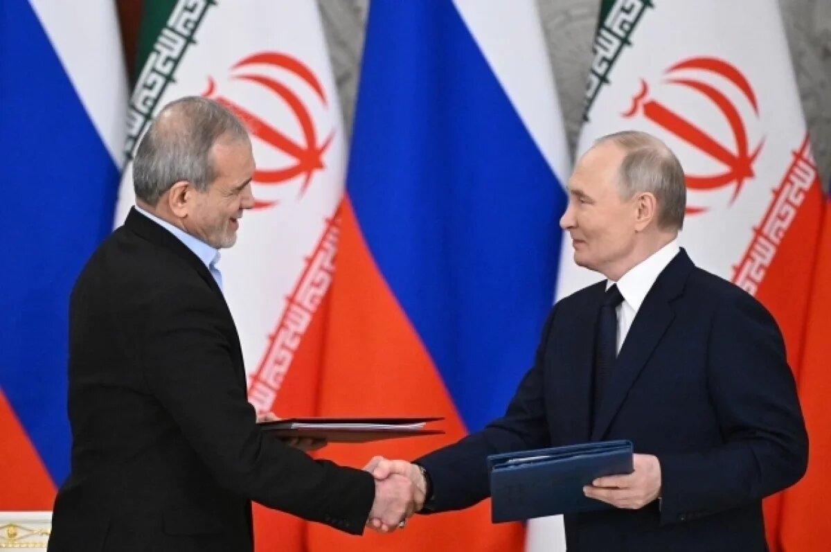    Россия и Иран договорились не помогать агрессору в случае нападения